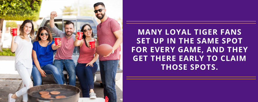 lsu tailgating spots