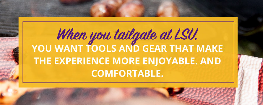 lsu tailgating supplies list