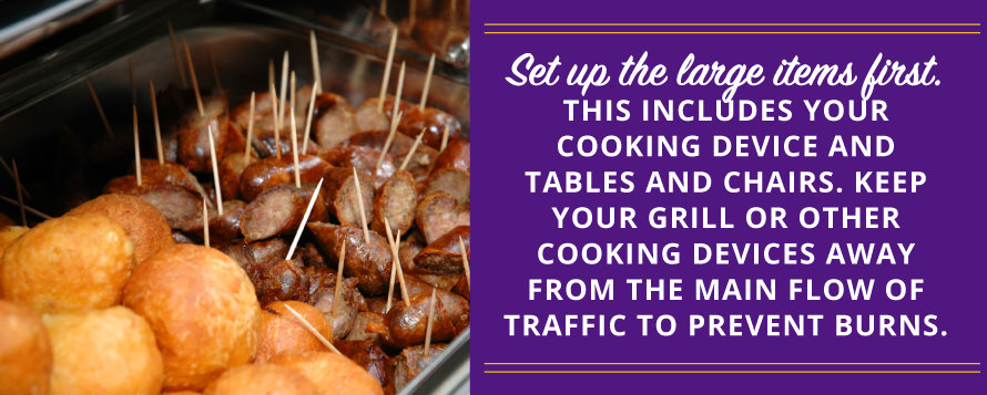 tailgate set up tips