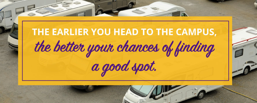 get to lsu campus early for game day