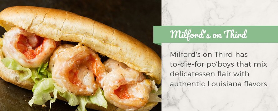 milfords on third po'boys