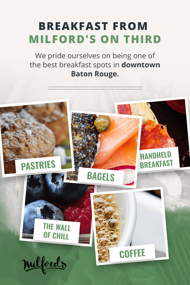 milfords on third breakfast selections