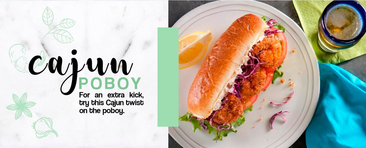 cajun poboy in baton rouge