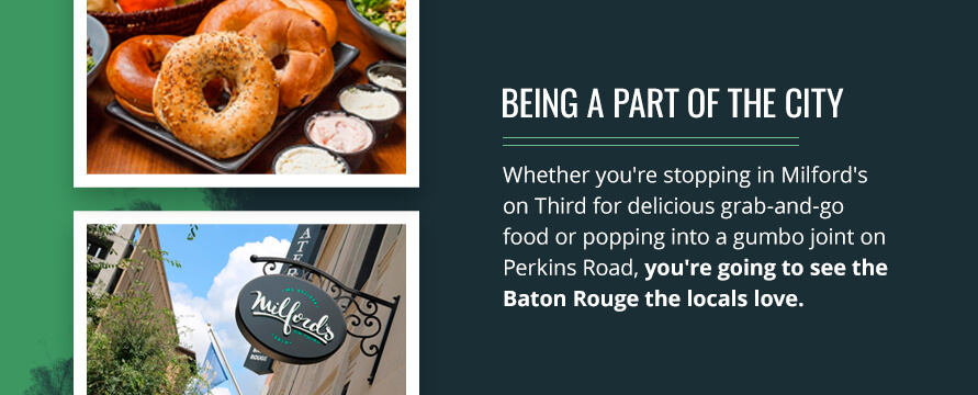 Try some Grab n Go Food at Milfords on third